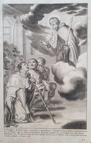 Prophet elias und - der, dämon